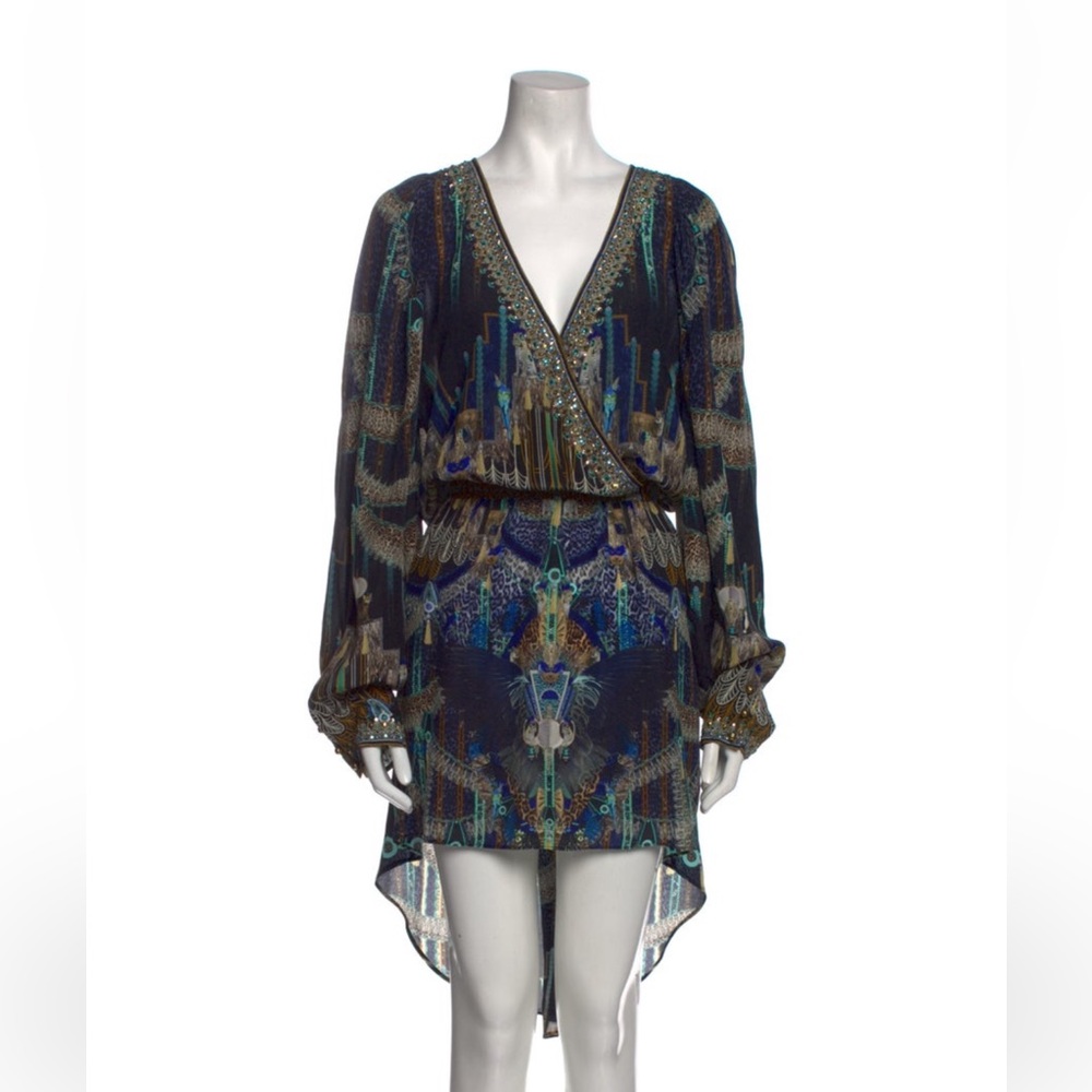 Camilla silk midi dress
